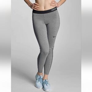 Nike Pro Womens Grey Leggings Small
